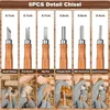 Set de 19 outils de sculpture sur bois, kits de loisirs Voir les images du produit 7