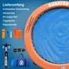 Aufblasbare Wasser-Hängematte, Rundes Schwimmdock,  Produktbild-Vorschau 9