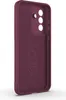 A burgundy phone case shown from the back. Produktbild-Vorschau