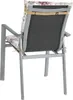 The back view of a chair cushion on a chair. Produktbild-Vorschau