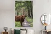 MuchoWow® Poster Schottischer Highlander - Kröte - Baum Produktbild-Vorschau 4
