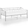 vidaXL Schlafsofa Bettgestell Grau Metall 90x200 cm -  Produktbild-Vorschau 3