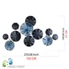 Wallity, Hare, Dekoratives Wandaccessoire aus Metall, 100 % Produktbild-Vorschau 8