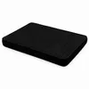 HUNDEBETT HUNDEKISSEN HUNDEMATTE CORD XL 120x80 CM Schwarz Produktbild-Vorschau 6