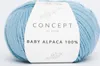 Baby Alpaca 100% von Katia-  himmelblau (511) - 50 g / ca. Produktbild-Vorschau 1