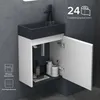 doporro Badezimmerschrank Badmöbel-Set in Weiß 46x26x63cm Produktbild-Vorschau 4