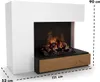 GLOW FIRE Elektrokamin 'Planck' | Wasserdampf Kamin mit OMC Produktbild-Vorschau 3