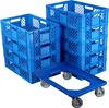9 Stück Bäckerkisten 600 x 400 x 150 mm + 1 Transportroller Produktbild-Vorschau 1