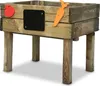 Kinder-Hochbeet Holz 50x40x45 cm inkl. Zubehör, grün Produktbild-Vorschau 2