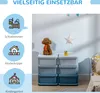 HOMCOM Opbergkast met lades voor kinderen, met 6 niveaus, Productafbeelding-voorbeeld 5
