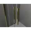 Mexen Velar Duo Duschkabine 100x100 cm Graphit/Gold Produktbild-Vorschau 8
