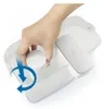 A hand is shown adjusting a white dial on a white water filter device. Anteprima dell’immagine prodotto