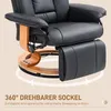 Relaxsessel Drehbar Fernsehsessel mit Liegefunktion und Produktbild-Vorschau 3