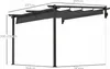Pergola tarasowa Outsunny o wymiarach ok. 3x3 m, pawilon Podgląd zdjęcia produktu 3