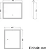 LED Badspiegel Badezimmerspiegel 80x60 mit Beleuchtung Produktbild-Vorschau 7