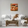 Bild auf Leinwand - Leinwandbild - Pizza Käse Tomaten - Produktbild-Vorschau 6
