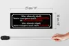 Holzschild Spruch 27x10cm wer abends säuft kann arbeiten Produktbild-Vorschau 6