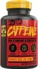 A black bottle of Mutant Caffeine dietary supplement with a red and yellow label. Náhled obrázku produktu