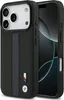 A black phone case with BMW M branding is shown on a white background, with a portion of a phone visible inside the case. Anteprima dell’immagine prodotto