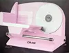 A pink electric slicer is shown against a black background. Náhľad obrázku produktu