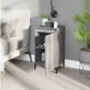 vidaXL Nachttisch Grau Sonoma 40x35x70 cm Holzwerkstoff -  Produktbild-Vorschau 4