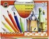 KOH-I-NOOR Dreieckige Buntstifte 3154 Triocolor dick 24 Produktbild-Vorschau 4