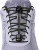 Lacci per scarpe - senza legatura - lacci elastici - neri - Anteprima dell’immagine prodotto 2