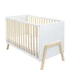 Baby-Delux Babybett Kinderbett 60x120 Juna Weiß Kiefernholz Produktbild-Vorschau 5