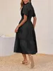Damenkleid, extra lang, plissiert, mehrlagig fließendes Produktbild-Vorschau 4