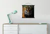 MuchoWow® Textilposter Tiger - Blätter - Dschungel - Tiere Produktbild-Vorschau 3