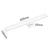 LED Badlampe Spiegellampe Aufbauleuchte 45cm 60cm oder 80cm Produktbild-Vorschau 3