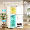 AIORBER Frigorifero compatto con congelatore da 112 L, Anteprima dell’immagine prodotto 2