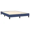 vidaXL Boxspringbett mit Matratze Blau 140x190 cm Stoff -  Produktbild-Vorschau 5