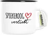 Huuraa Emaille Tasse Spiekeroog verliebt 300ml Vintage Produktbild-Vorschau 1