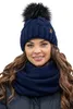 Vivisence damen bommelmütze und schal set warm Produktbild-Vorschau 1