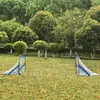 HOMCOM Fußballtore Pop Up Tor Tragbares Fußballnetz 2er Set Produktbild-Vorschau 2