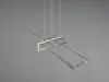 LED-Pendelleuchte - Nickel matt - Metall - 1-flammig - 110 Produktbild-Vorschau 4