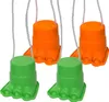 2er Set Kinder Topfstelzen Laufdosen Dino-Füße Stelzen Produktbild-Vorschau 1