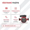 AVANSA 25-4/180 obehové čerpadlo na kúrenie 230 V – DN25 Náhľad obrázku produktu 5