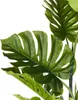 BELIANI Umělá monstera zelený a černý syntetický materiál Náhled obrázku produktu 4