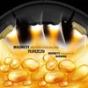 Abstract marketing image showing glowing yellow orbs and light beams emanating from a black curved surface, with text overlay. Náhled obrázku produktu