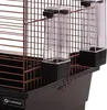 Flamingo Sittichkäfig Marja kupfer/schwarz Produktbild-Vorschau 3