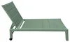 Sonnenliege BARBADOS aus salbeigrünem Textilene - Aluminium Produktbild-Vorschau 3