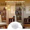 KOMFOTTEU Stehlampe 173 cm, Stehleuchte mit 3 E27 Fassungen Produktbild-Vorschau 3