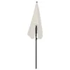 vidaXL Sonnenschirm mit Mast 200x130 cm Sandfarbe Produktbild-Vorschau 3