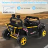 COSTWAY Auto elettrica per bambini a 2 posti, 24 V Auto Anteprima dell’immagine prodotto 8