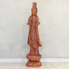 Guanyin Guan Yin Holz Figur Skulptur Bali Schnitzerei Holz Produktbild-Vorschau 1