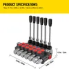 SucceBuy Hydraulický směrový ventil od SucceBuy, 6-cívkové Náhled obrázku produktu 7