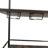 IvoQ Servierwagen – Küchenwagen – Industrielles Holz & Produktbild-Vorschau 8