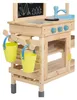 Playtive Matschküche Outdoor Kinder Spielküche Holz mit Produktbild-Vorschau 8